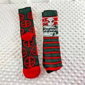 Deadpool Dead Pool Ankle High Mens Socks Small